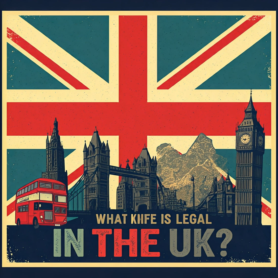 What types of knives are legal in the UK?