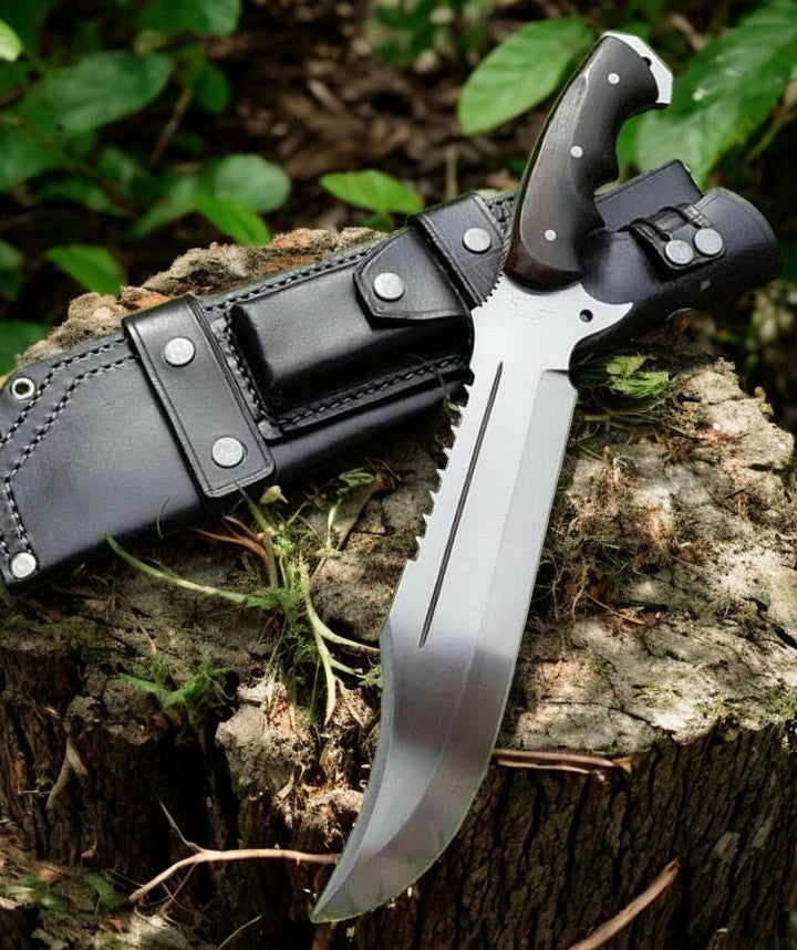 Legendary Bowie Knife – Custom Handmade 15" D2 Steel