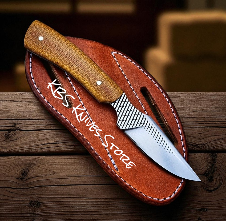 Ranch Knife with Sheath – Custom Leather Ranch Knife