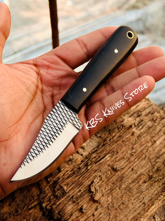 2.75" Knife for Horseback Riding Gear – Buffalo Horn Handle