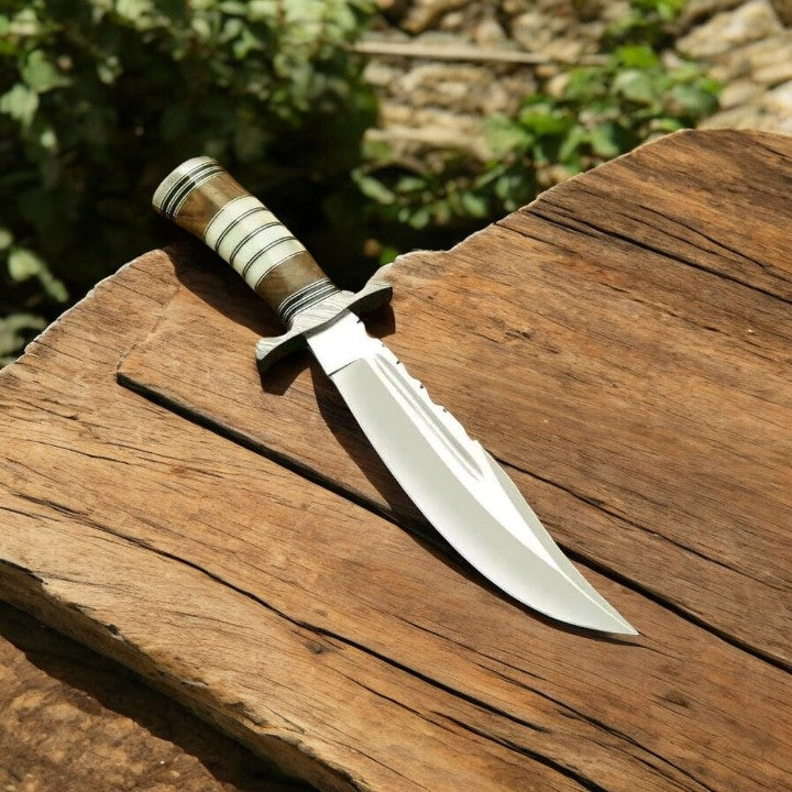 Old Timer Bowie Knife: A Custom-Made, Durable, and Elegant Blade