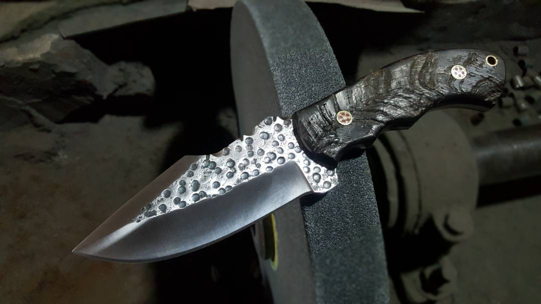 Premium Custom Hunting Knife with 1095 Steel Blade