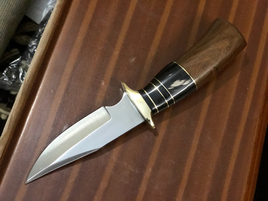 Custom Handmade Skinning Knife in D2 Steel