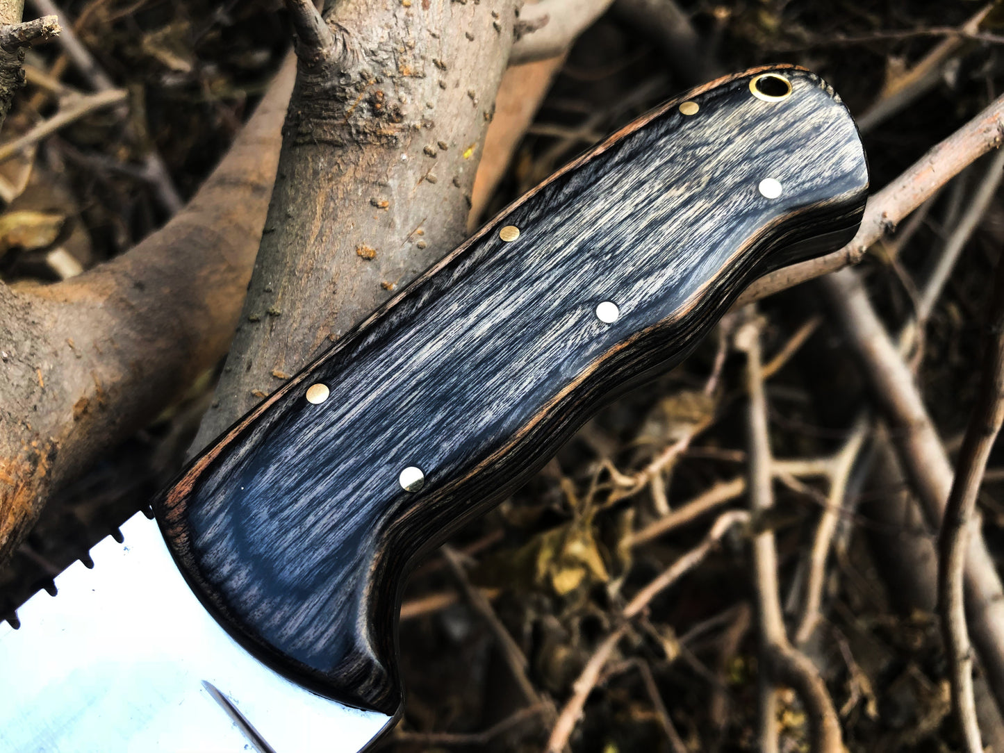 New Custom Handmade D2 Steel Hunting Skinning Knife