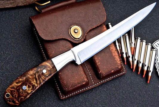 Best fillet knife for saltwater fish with a 7-inch stainless steel blade and epoxy resin handle.