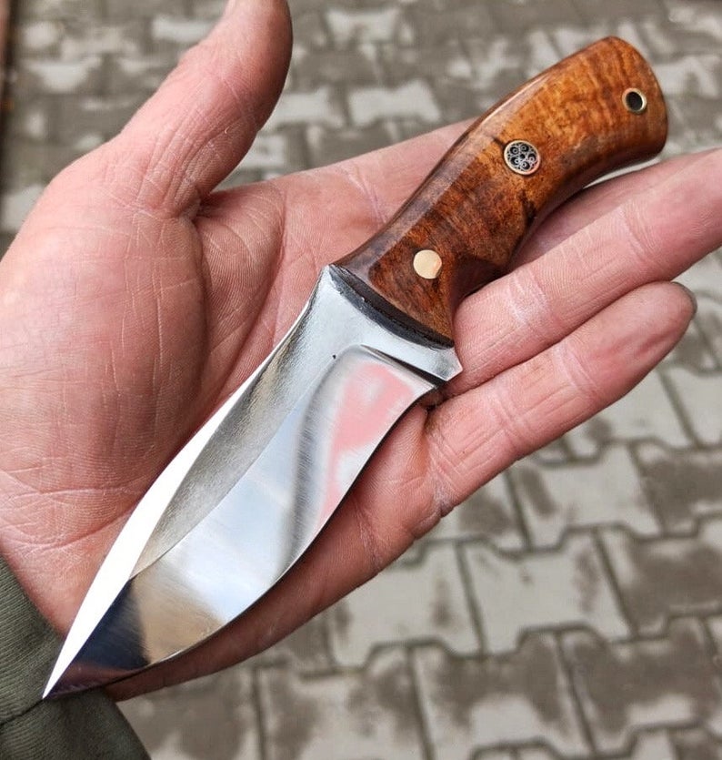 1075 Steel Handmade Hunting Knife KBS Knives Store