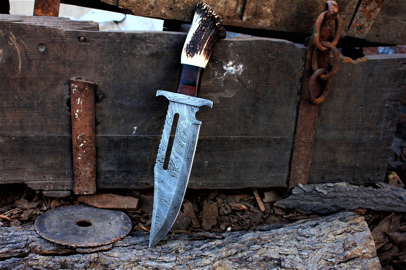 Custom Rambo Bowie Knife – Knives Store