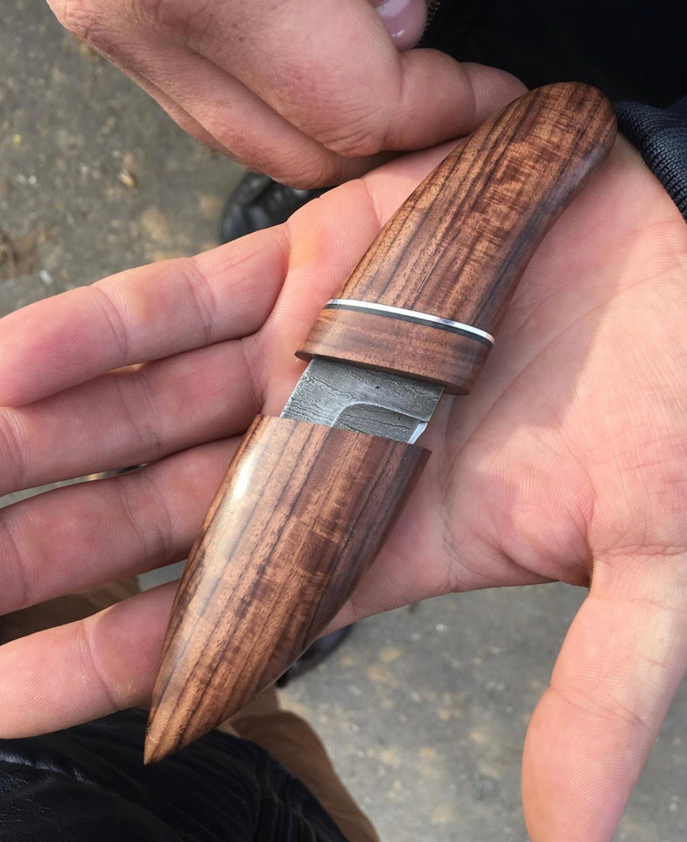 Damascus Blade EDC Knife KBS Knives Store