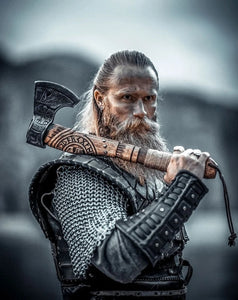 Why did Vikings use axe?