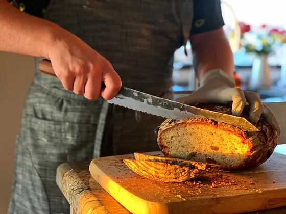 Damascus Best Bread Serrated Knives