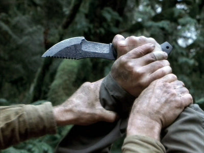 Knife inspired by The Hunted movie with tactical full tang design
