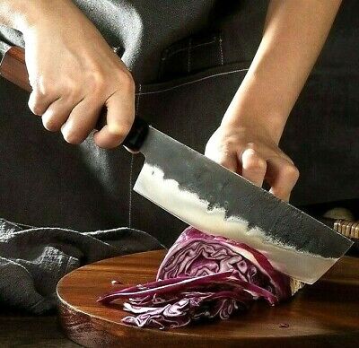 Premium Nakiri Knives – Damascus Steel & High-Quality Handles