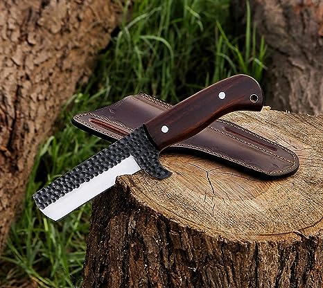 Custom Bull Cutter Knife for Sale - 7.5-Inch Full Tang 1095 Forged Ste –  KBS Knives Store