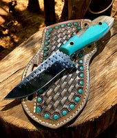 Western Knife with Sheath: Where Craftsmanship Meets the Frontier

