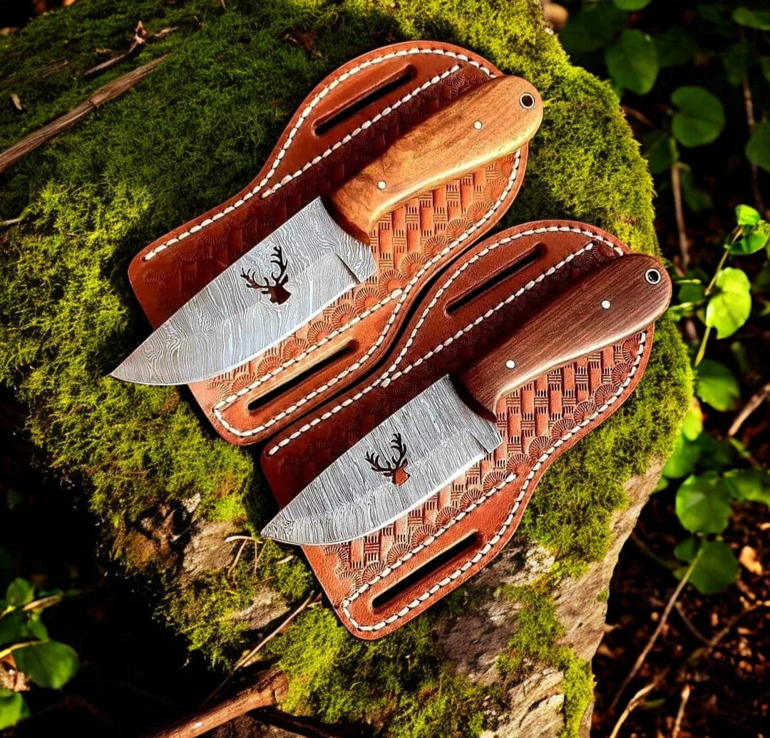 Ranch Cowboy Knives and Sheaths | Olivewood & Rosewood Handles – KBS ...
