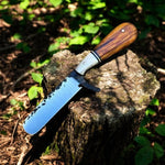 Custom Handmade Bull Cutter Knife: Forged 1095 Tool Steel