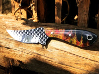 Inside Waistband Knife – 6.25" Rasp Steel with Resin Handle

