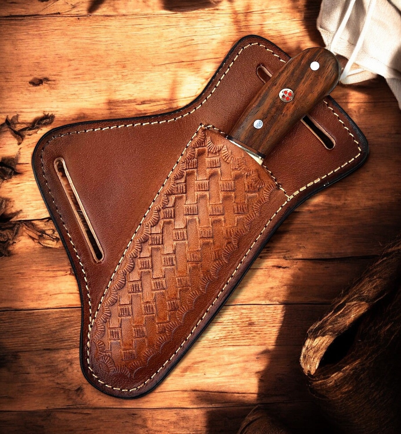 Cowboy Bull Cutter knife sheath