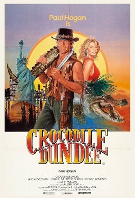 Crocodile dundee movie poster