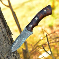 Leather sheath for the Wilderness Warrior hunting knife