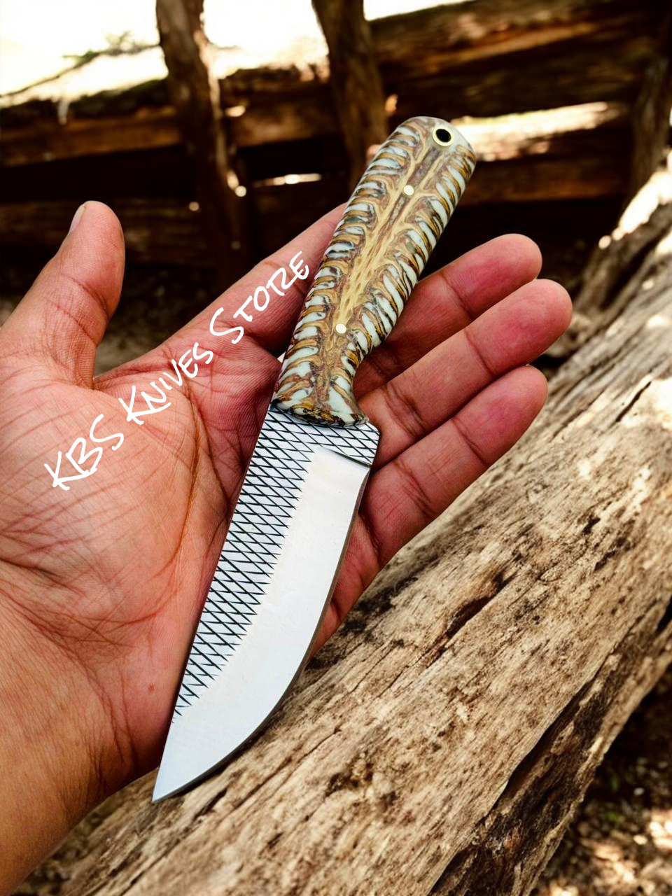 Western Cowboy Knife for Real Working Cowboys – 4.6" Razor-Sharp Blade