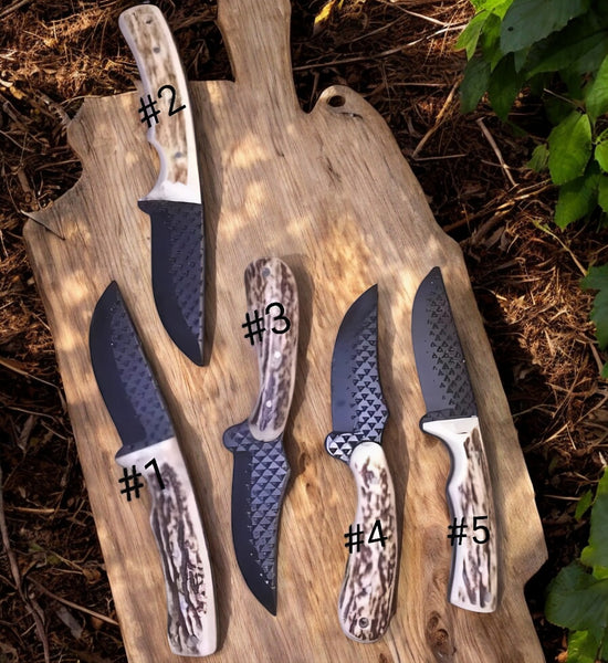 Custom Handmade Ranch Cowboy Knives – Rasp Tool Steel Blade

