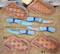 Cowboy Belt Knife Customize Your Sheath Design (1-4)

