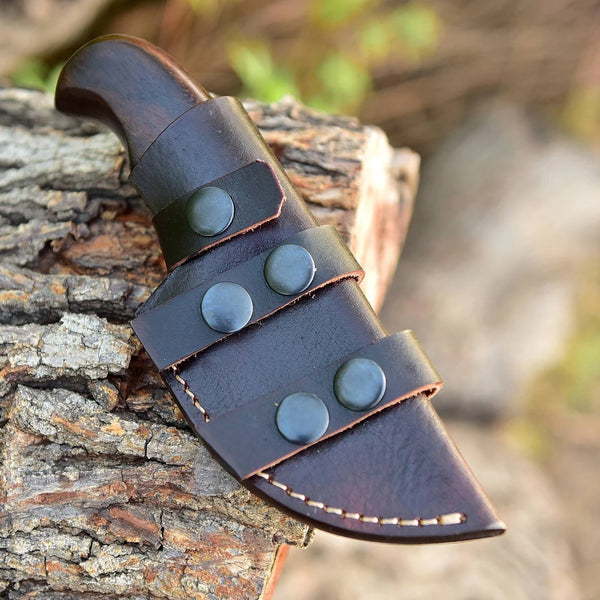 Custom Handmade Damascus Steel Fillet Knife with Rosewood Handle - 11 –  KBS Knives Store