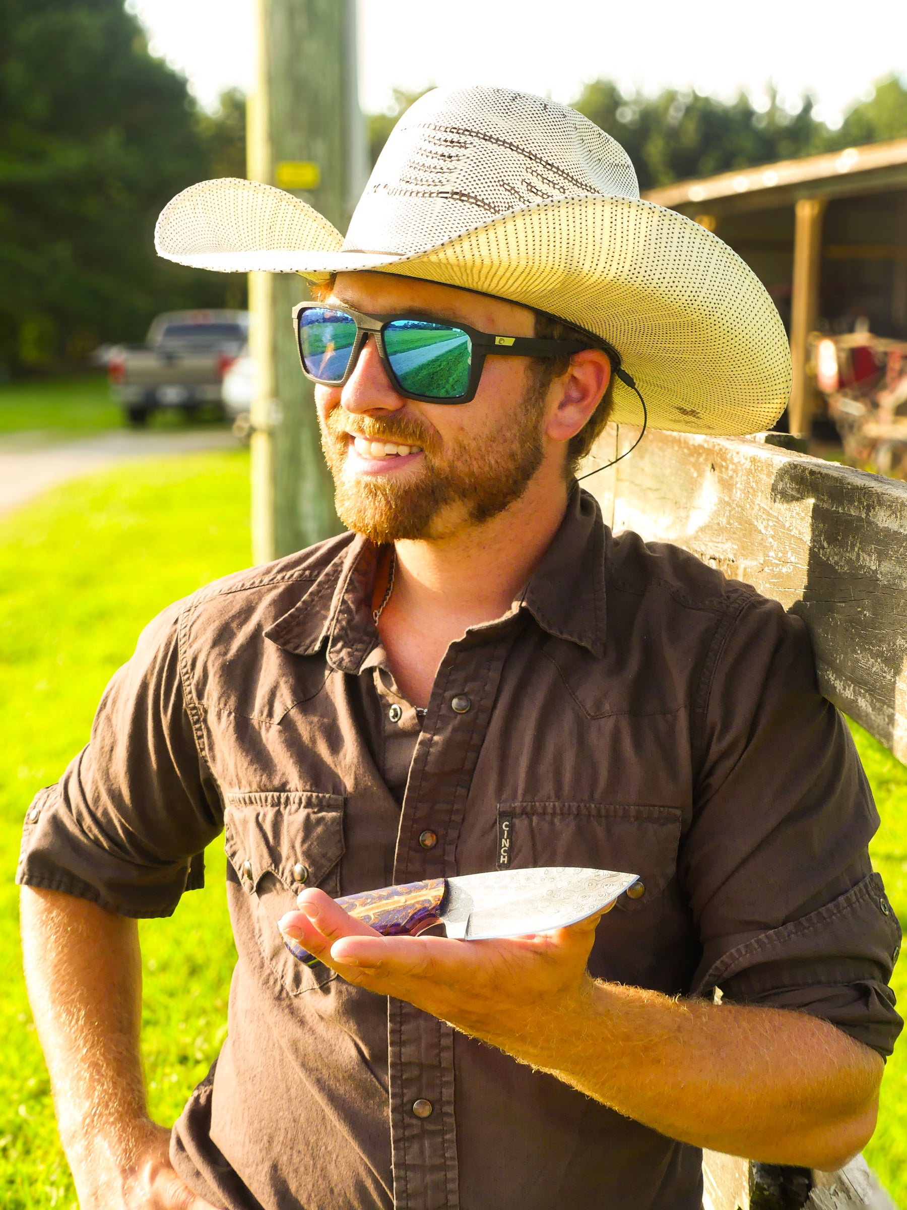 Cowboy Knife by KBS Knives Store
