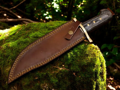 The Alamo Avenger - Legendary Jim Bowie Knife Reborn with sheath