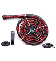 Included accessories: spare fall and 5 spare crackers for the red and black bull whip.
