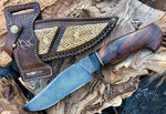 Damascus Steel Hunting Knife