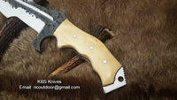 Hand Forge Tool Steel Tracker Knife
