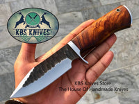 New Custom Handmade Hand Forged Tool Steel Skinning Hunting Knives