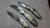 Hand Made Damascus Folding Knives