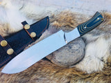 Full Tang Custom Handmade D2 Steel Kitchen Knife