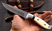 Damascus steel Hunting skinner knife