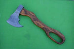Hand Made Damascus Forge Axe