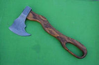 Hand Made Damascus Forge Axe