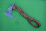 Hand Made Damascus Forge Axe