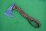 Hand Made Damascus Forge Axe