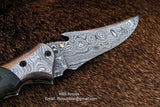 Hand Made Damascus Pocket Knife