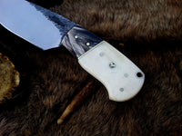 Hand Forge Carbon Steel Skinning Knife