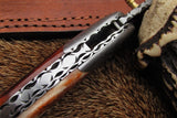 Handmade Damascus Pocket Knife