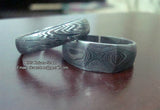 Hand Made Damascus Rings