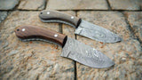 Damascus Skinning Knives