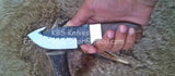 Hand Forge High Carbon Steel Gut Hook Knife