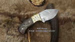 Custom Handmade Skinner Blade with Damascus Steel


