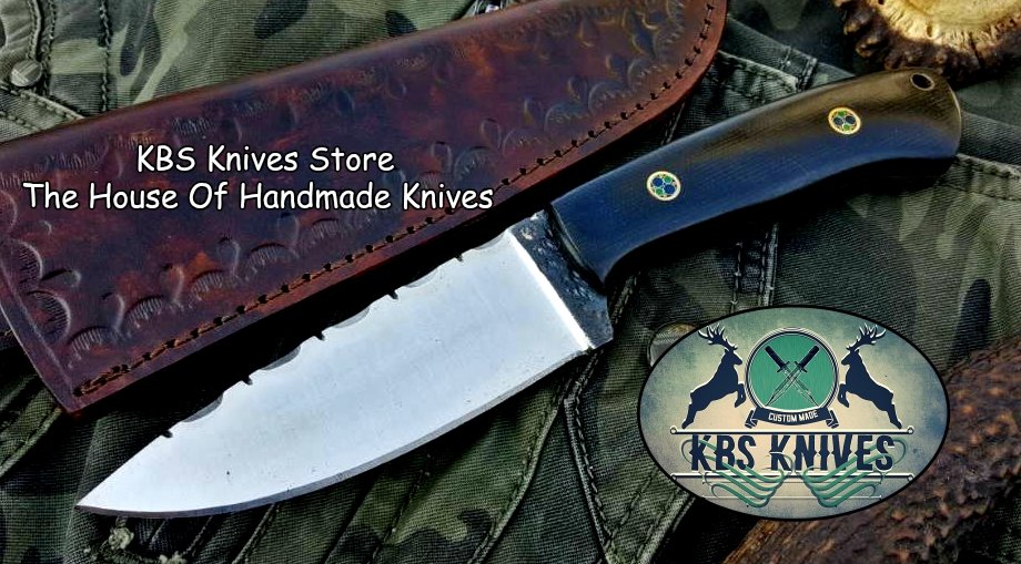 Artisan Crafted 1095 High Carbon Steel Hunting Knife