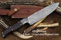 Hand Made Damascus Chef Knife